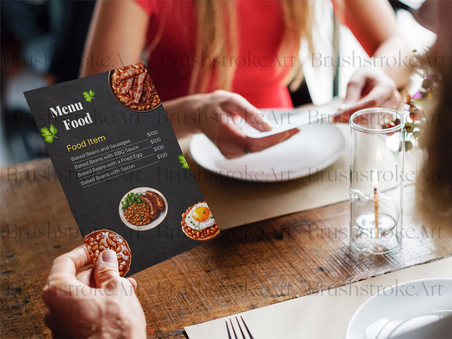 Food Menu Clipart