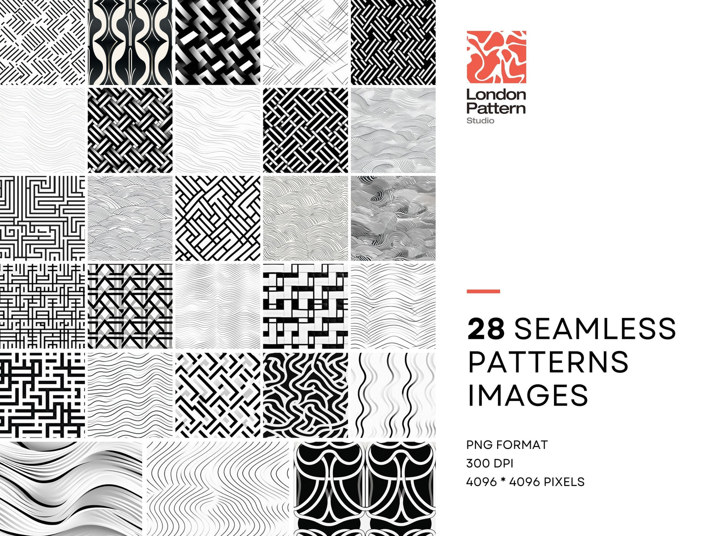 Geometric minimalism patterns