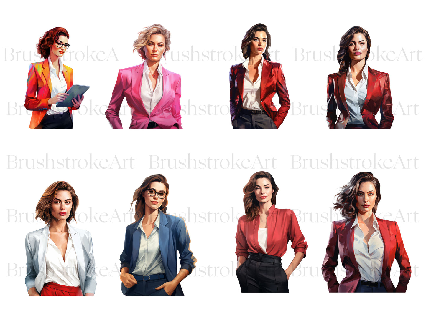 Girl Boss Clipart