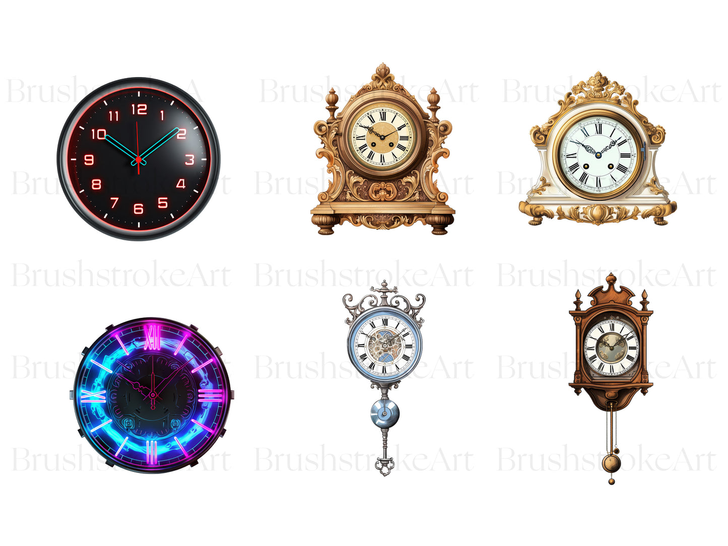 Gold Clock