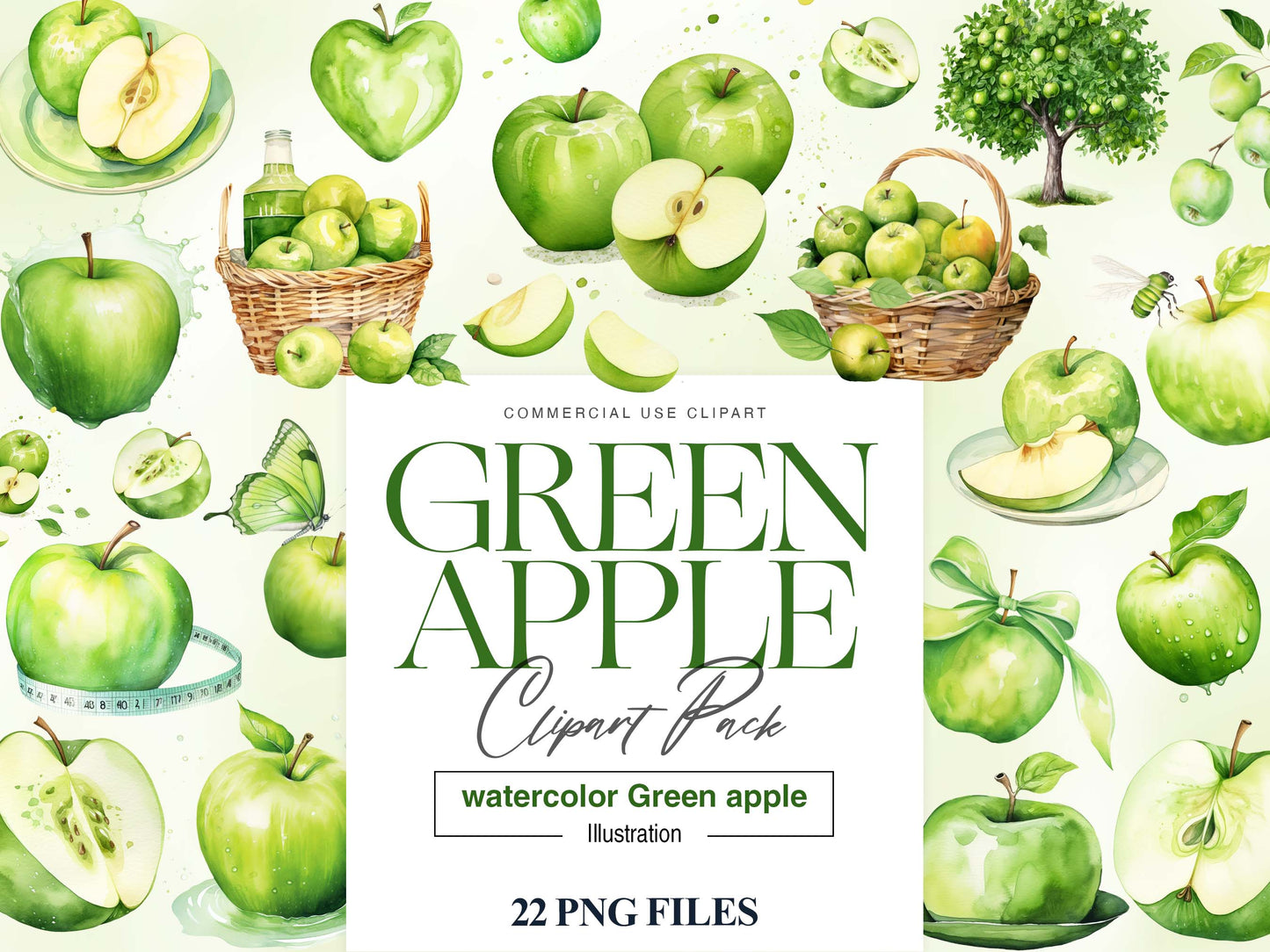 Green Apple Clipart