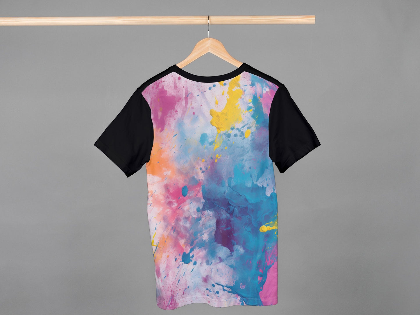 Grunge yellow art pattern