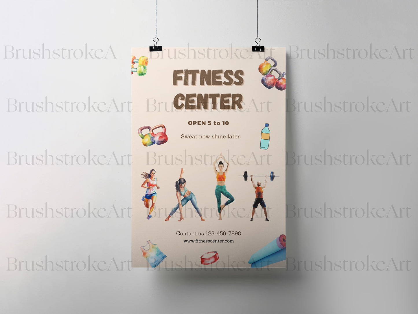Gym Girl Clipart