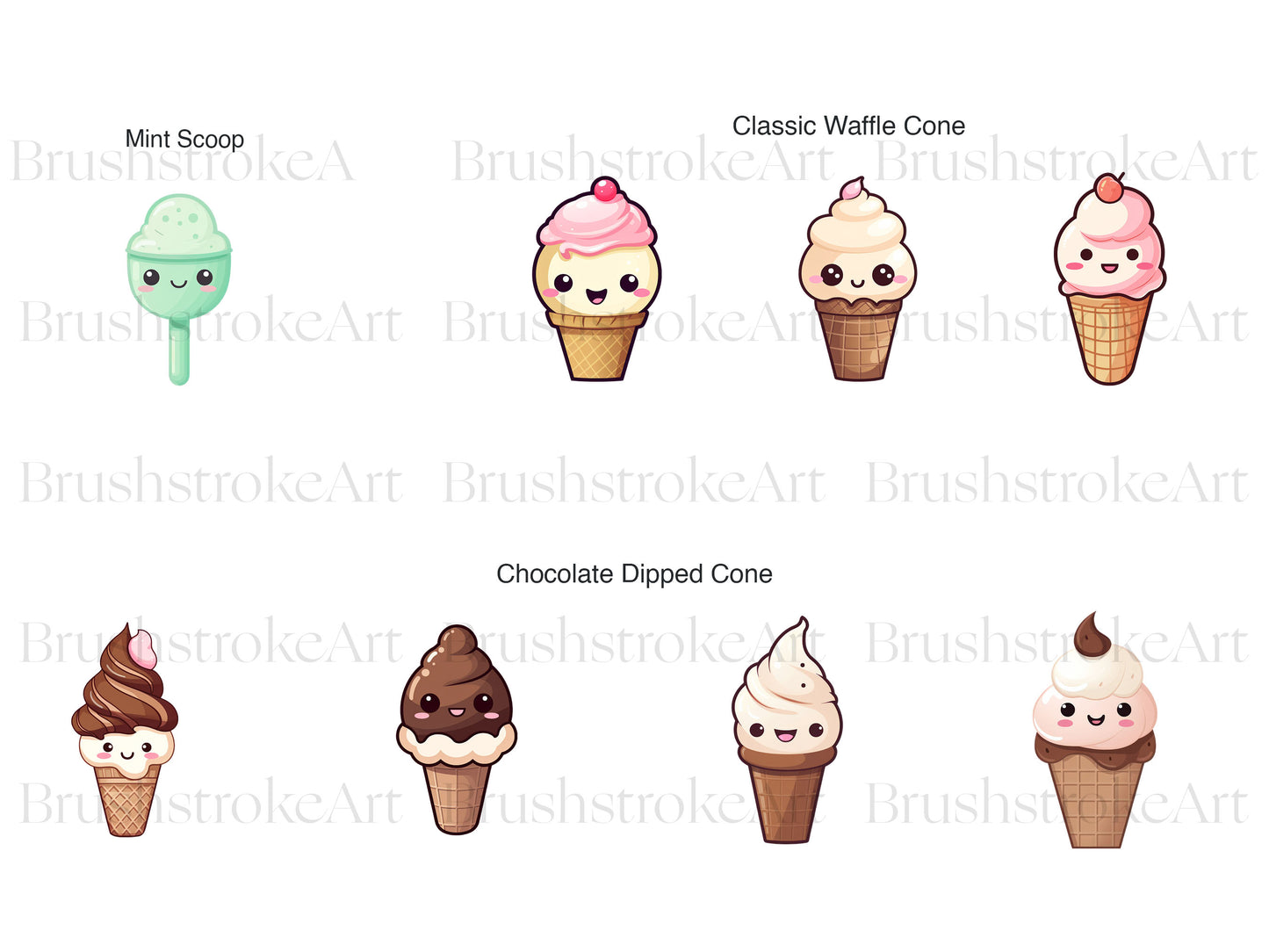 Happy Ice Cream Cone