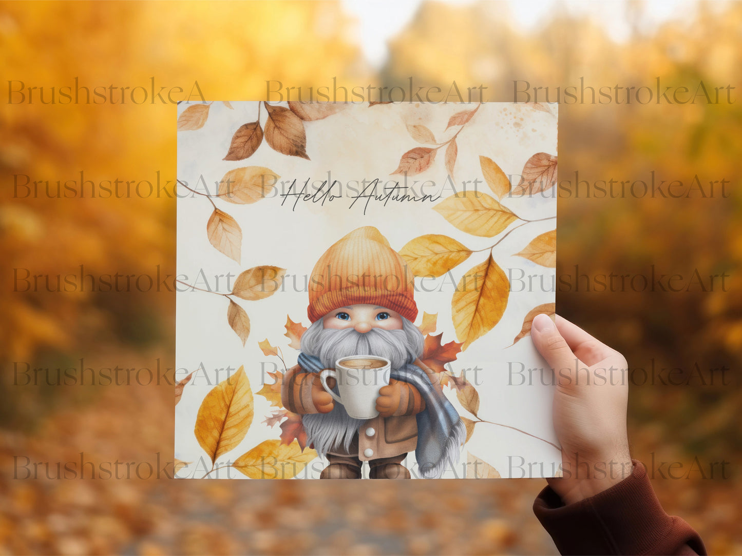 Hello Autumn Gnome