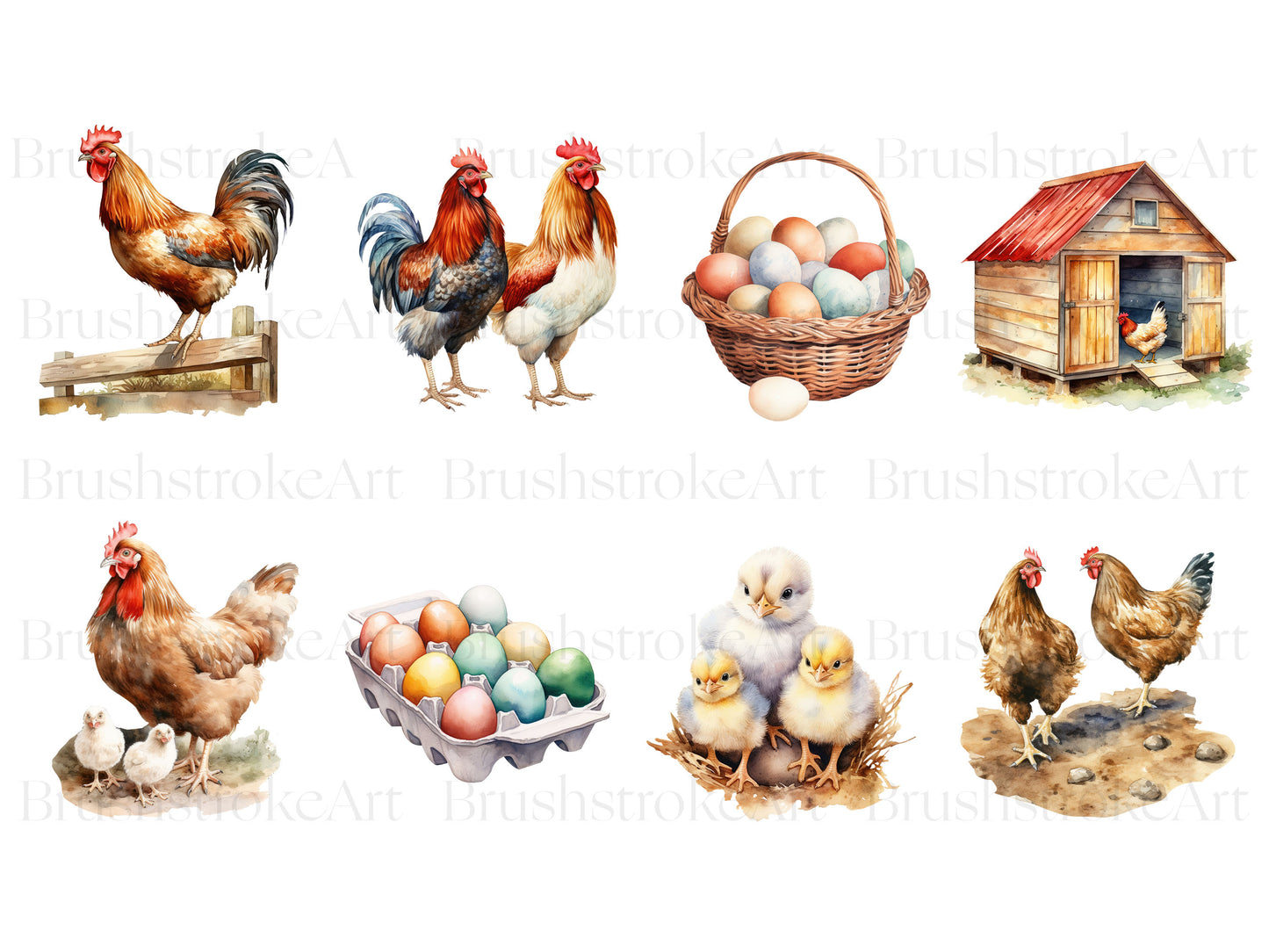 Hen clipart