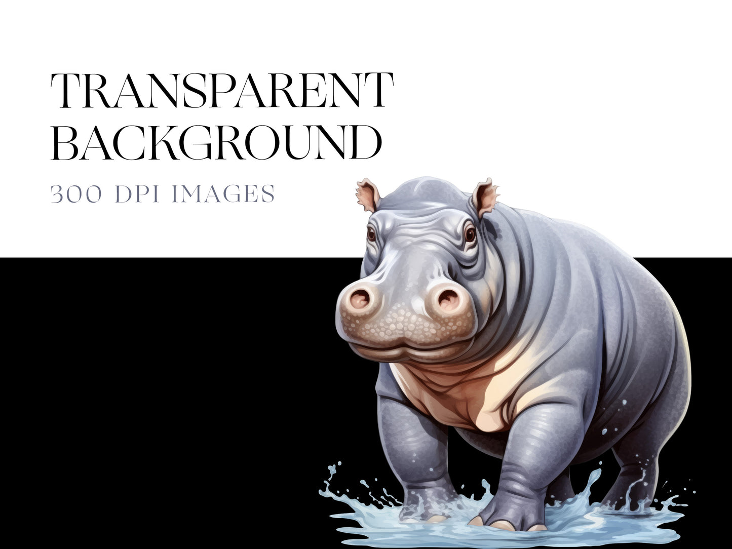 Hippopotamus PNG