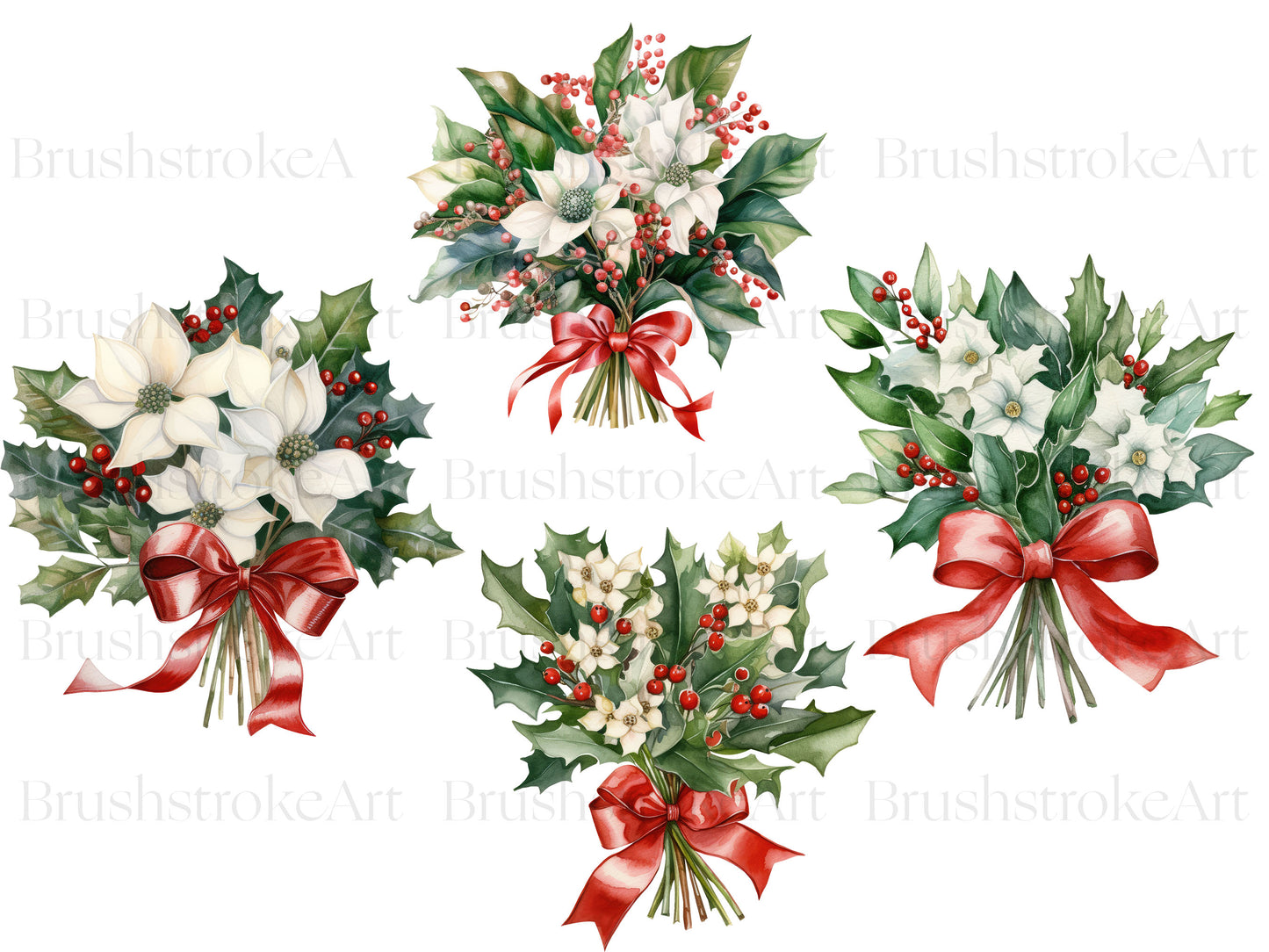 Holly bouquet