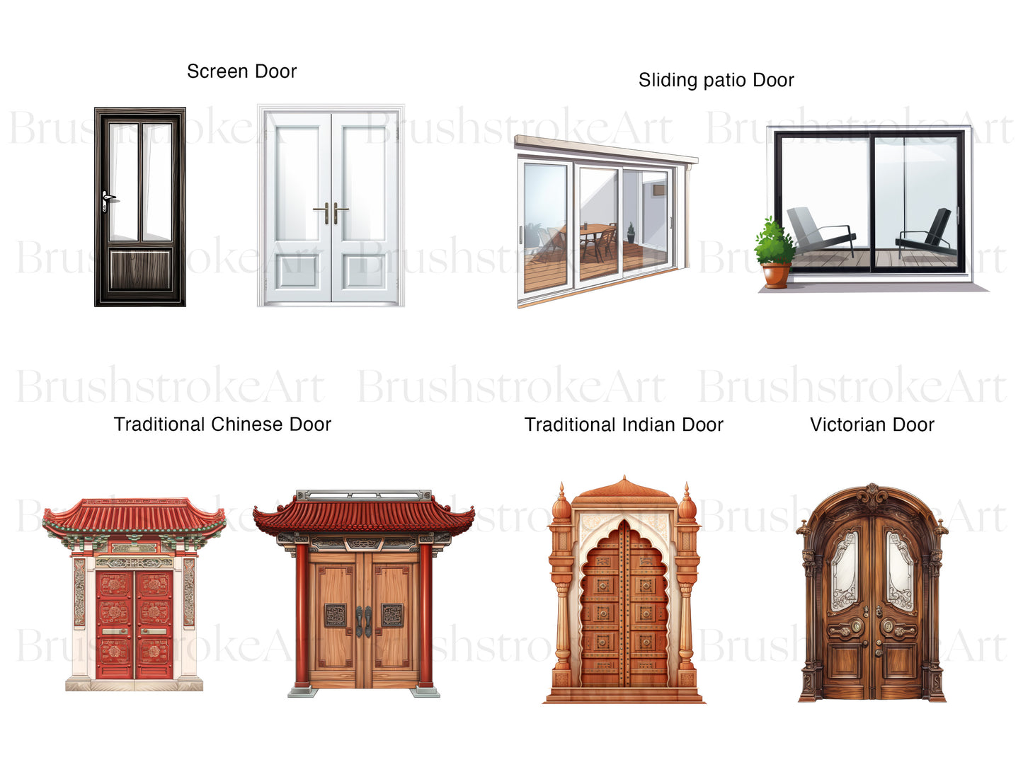 House Door Clipart