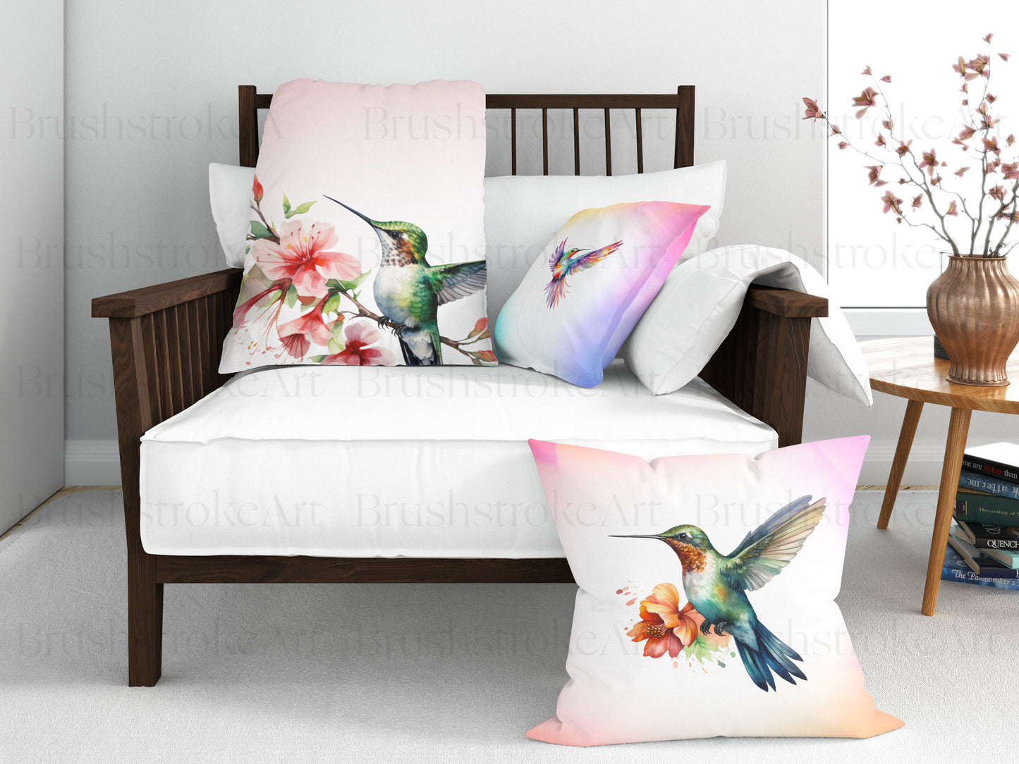 Humming Bird Pillow