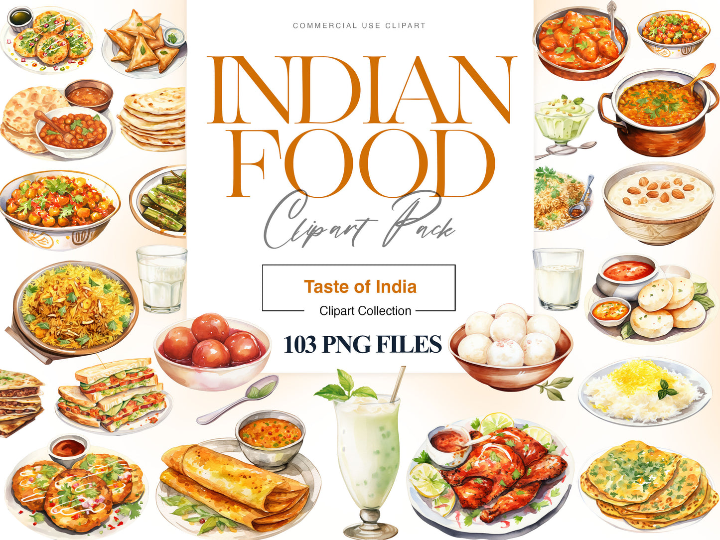 Indian Food Clipart
