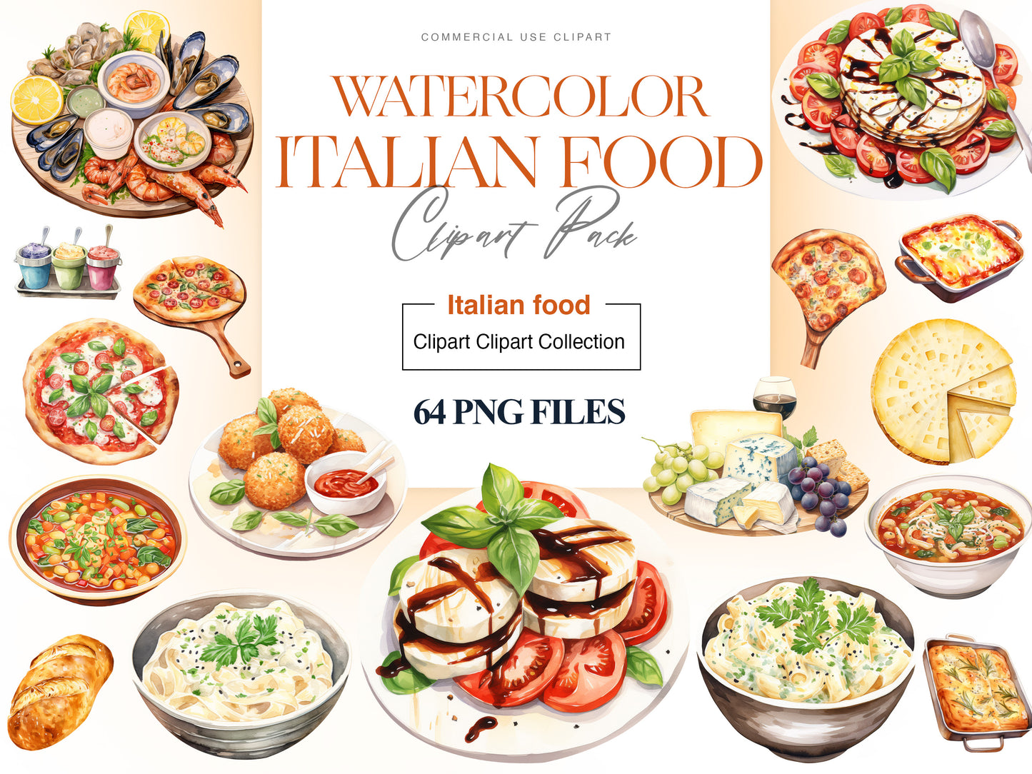 Italian Food Clipart