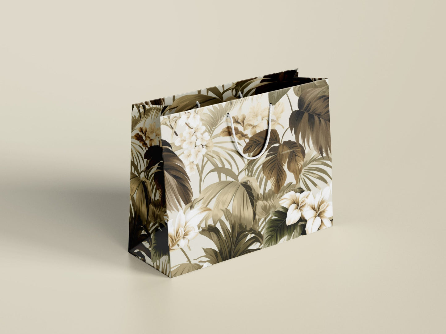 Jungle foliage pattern