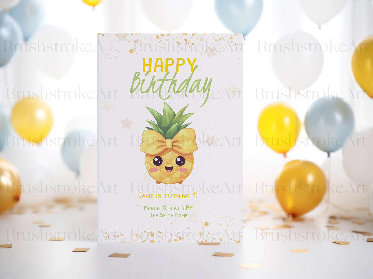 Kawaii Birthday Card