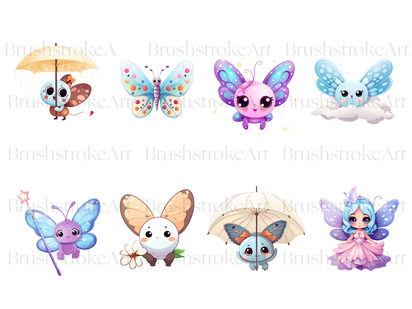 Kawaii Butterflies