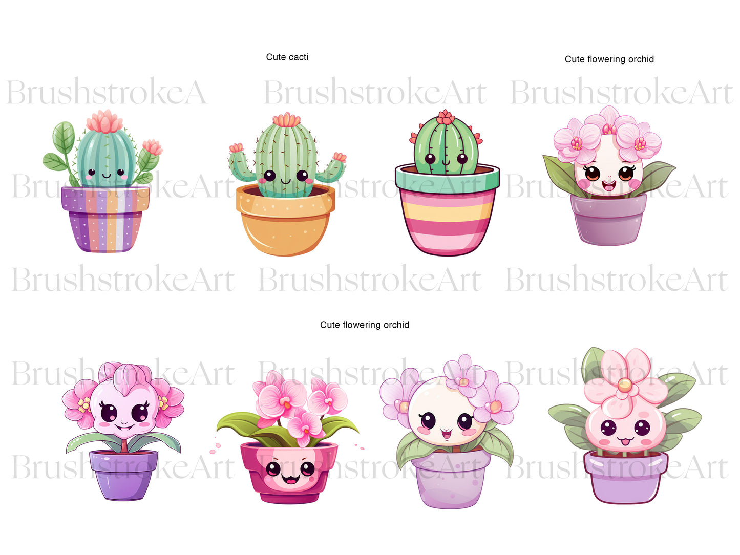 Kawaii Potted Plants