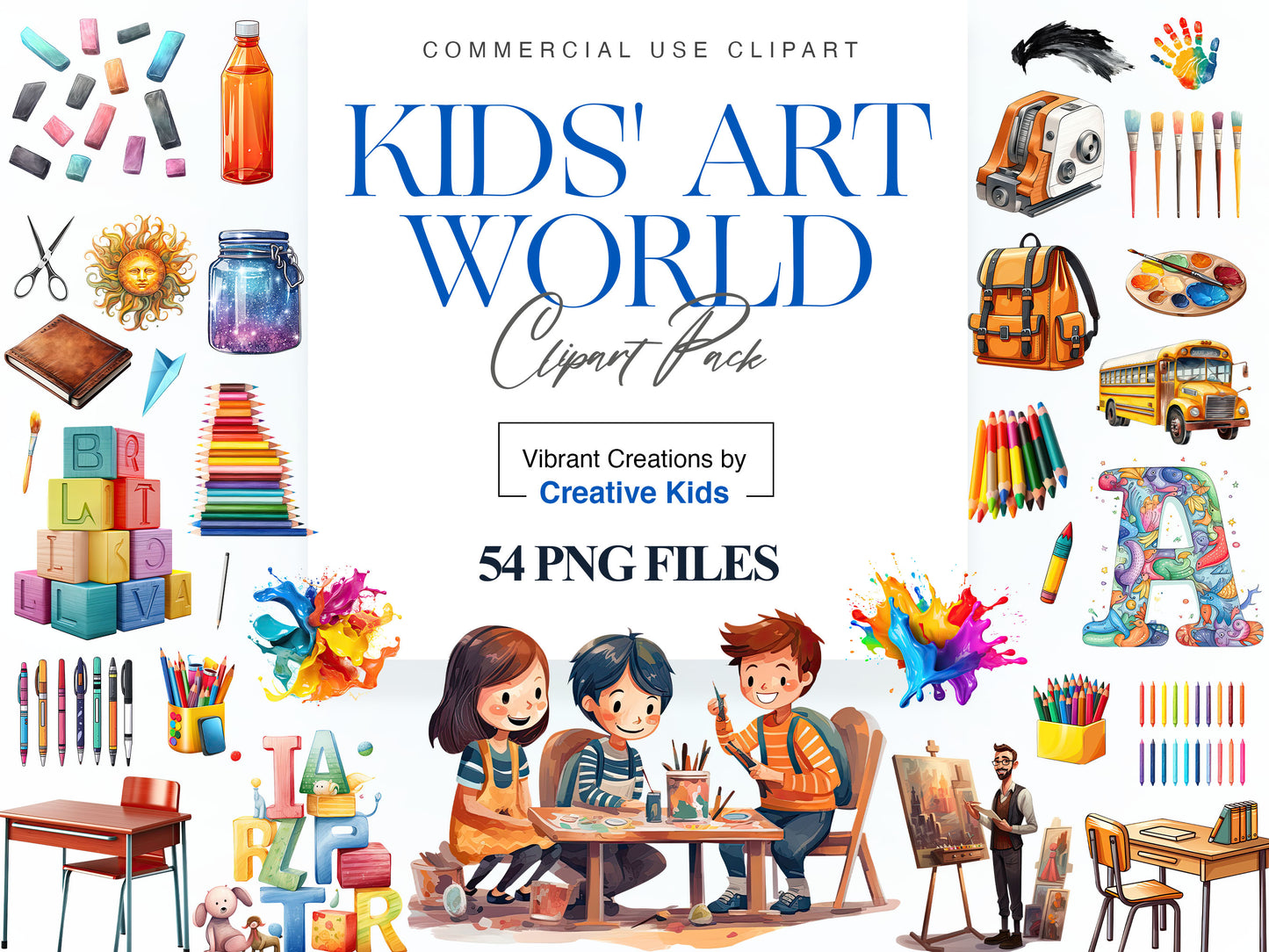 Kids Art Clipart