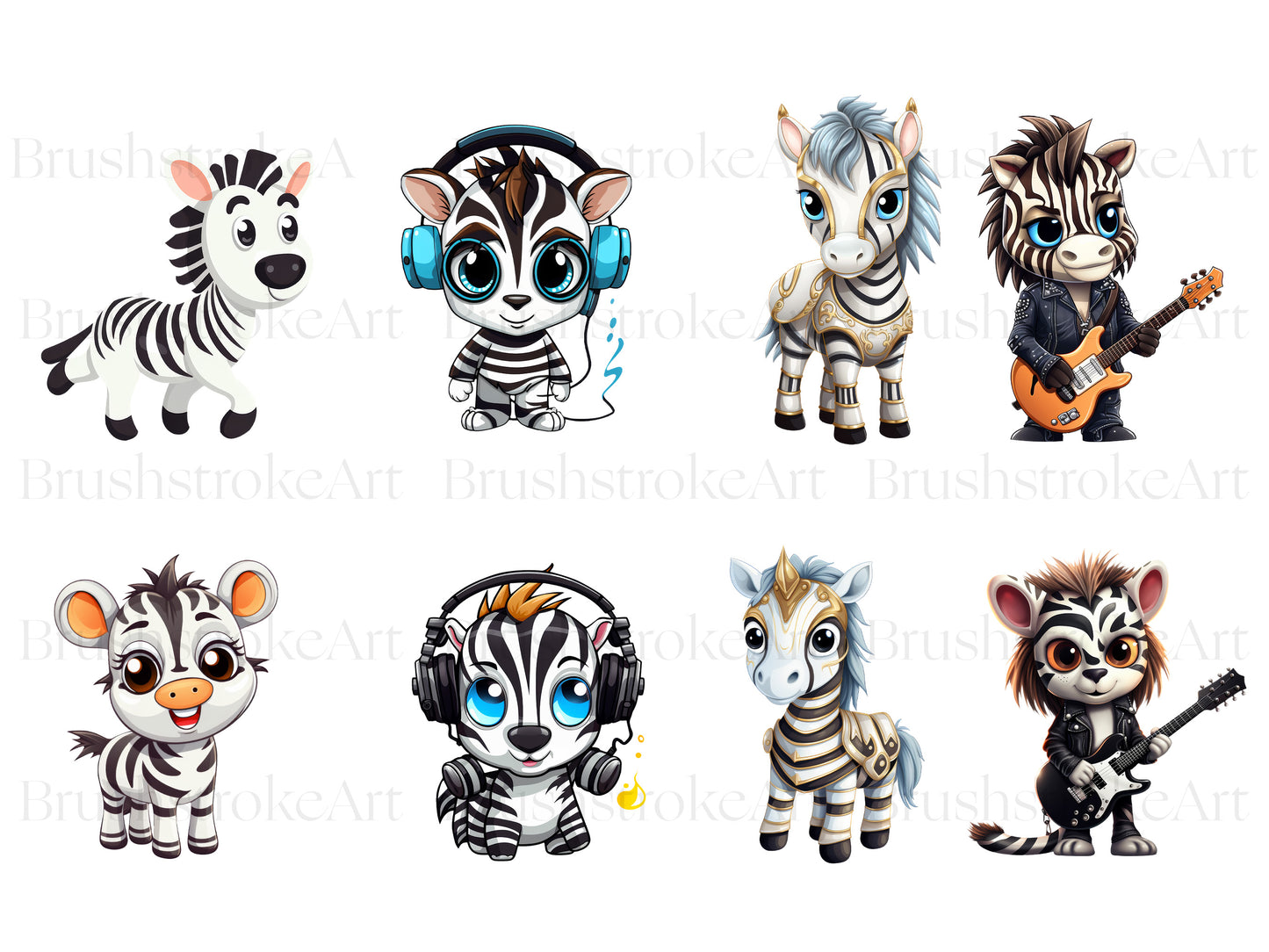 Little Zebra PNG