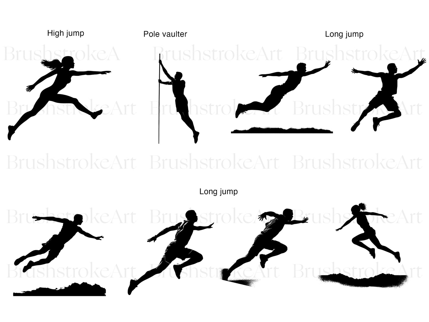 Long Jump PNG