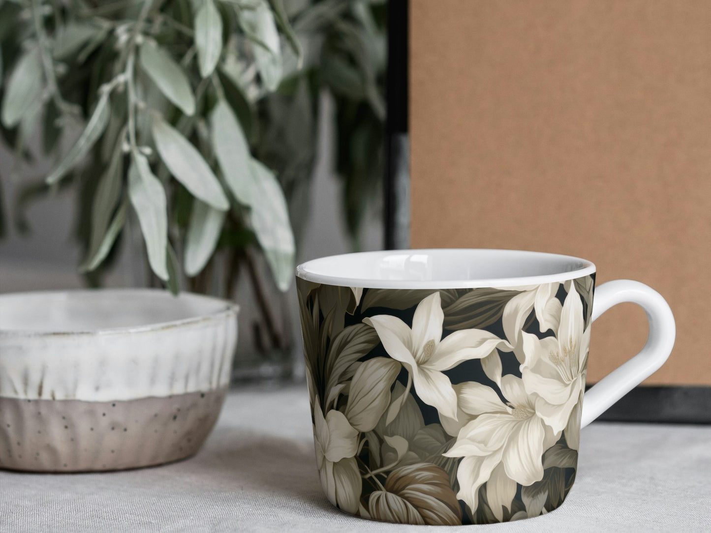 Lush greenery pattern
