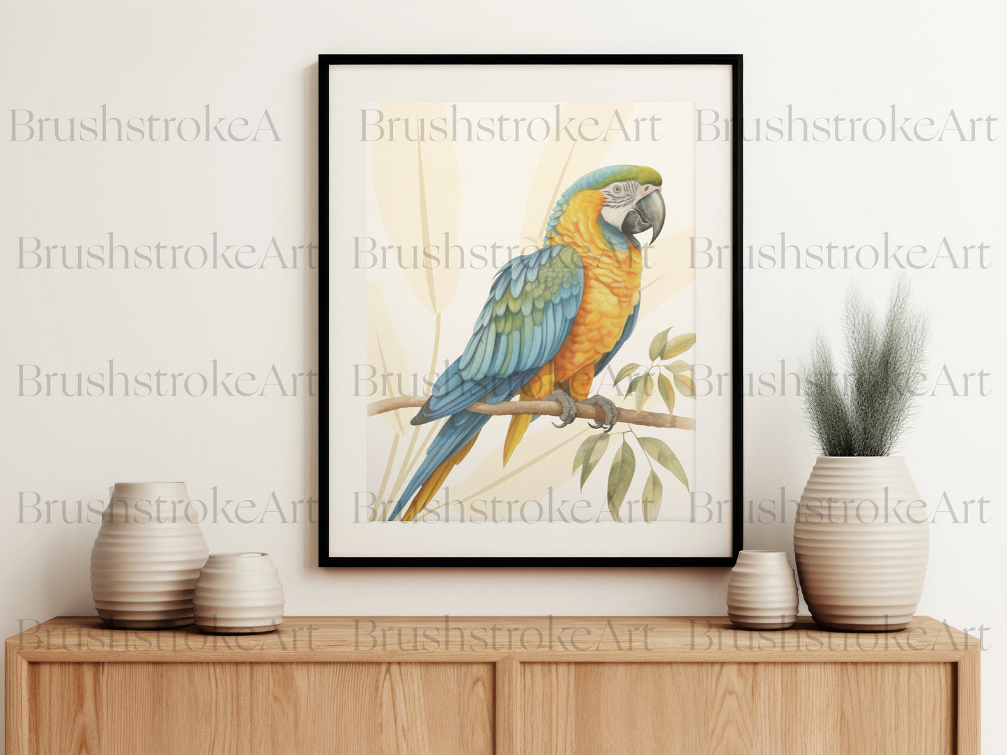 Macaw Wall Art