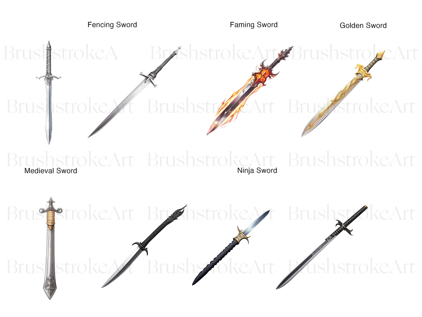 Magic Sword Clipart