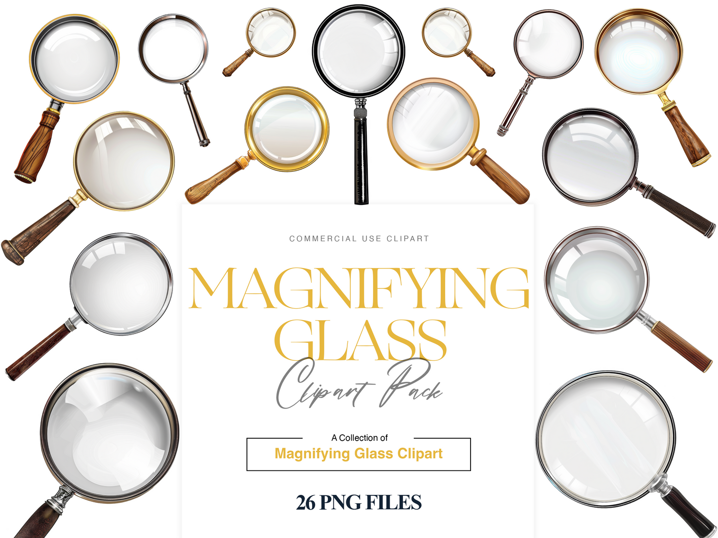 Magnifying Clipart