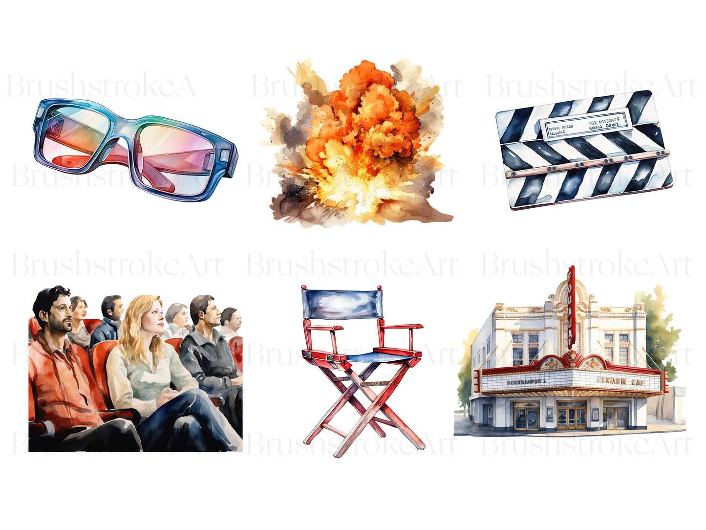 Movie Night Clipart