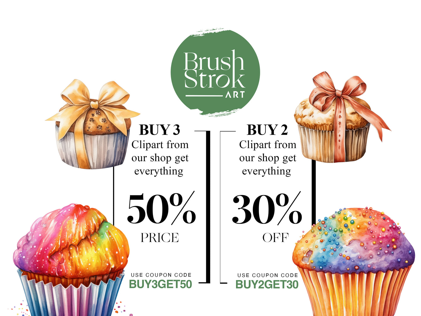 Muffins Illustration