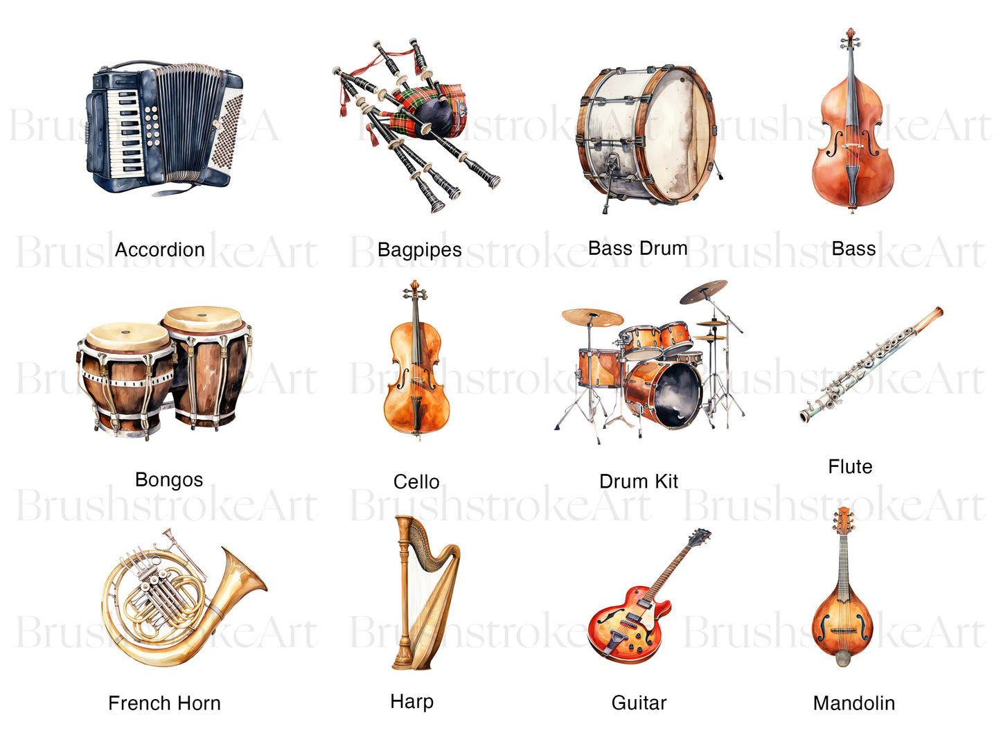 Music clip art