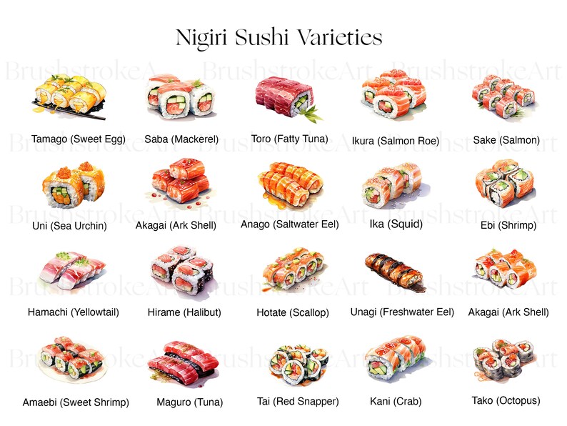 Nigiri Clipart