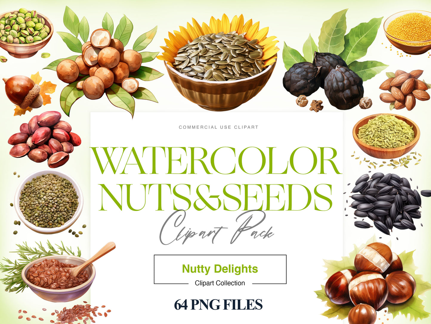 Nuts Clipart