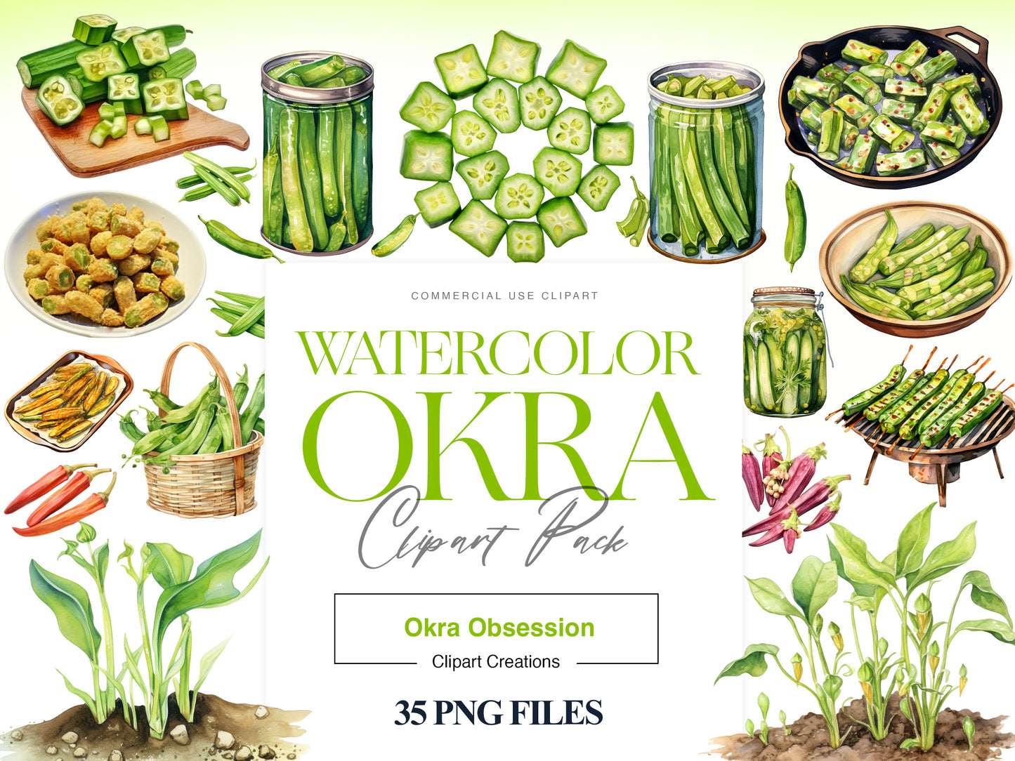 Okra Clipart