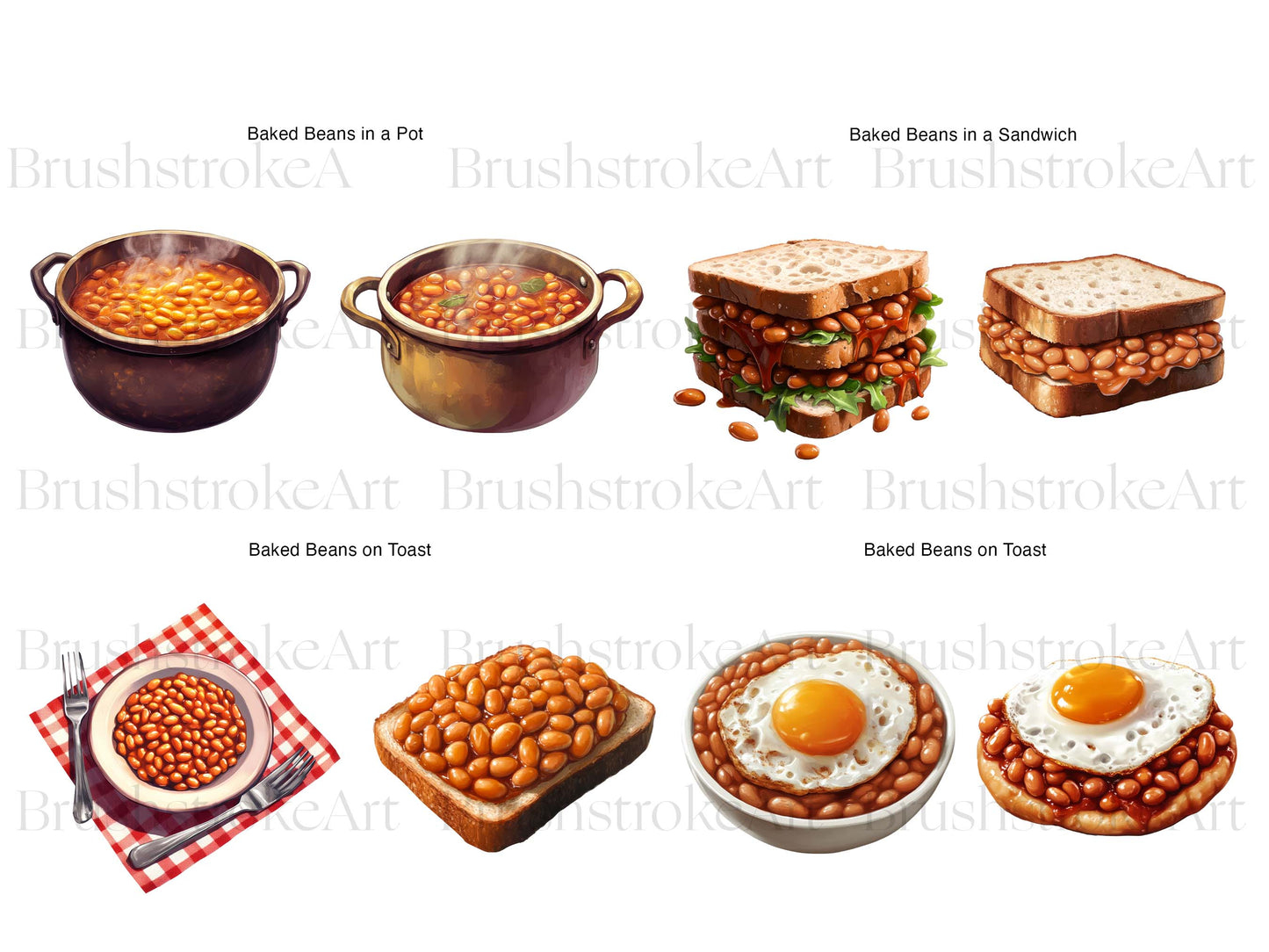 Omelette Clipart