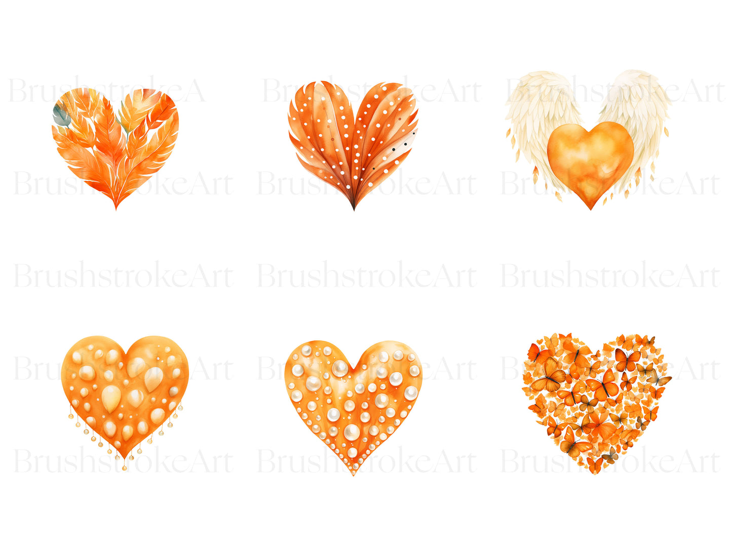 Orange Heart
