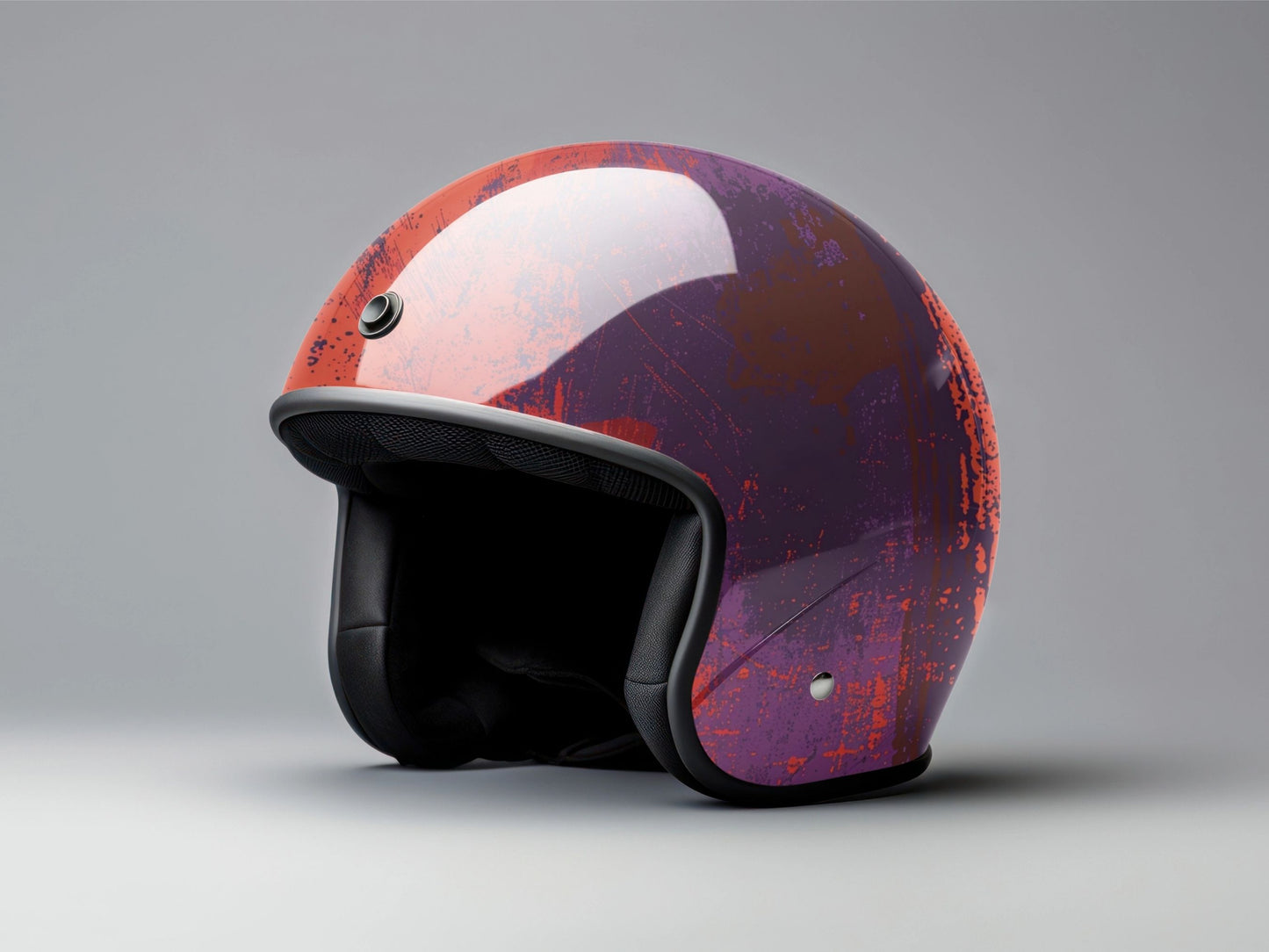 Orange and grey vector illustration