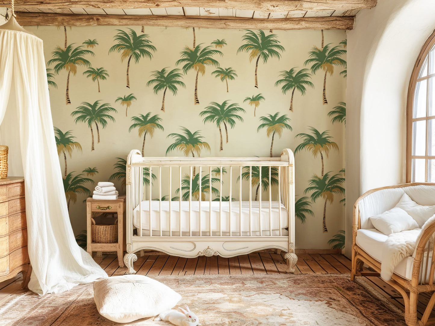 Palm tree pattern design