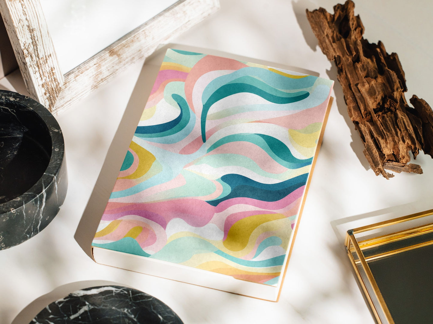 Pastel color flat design