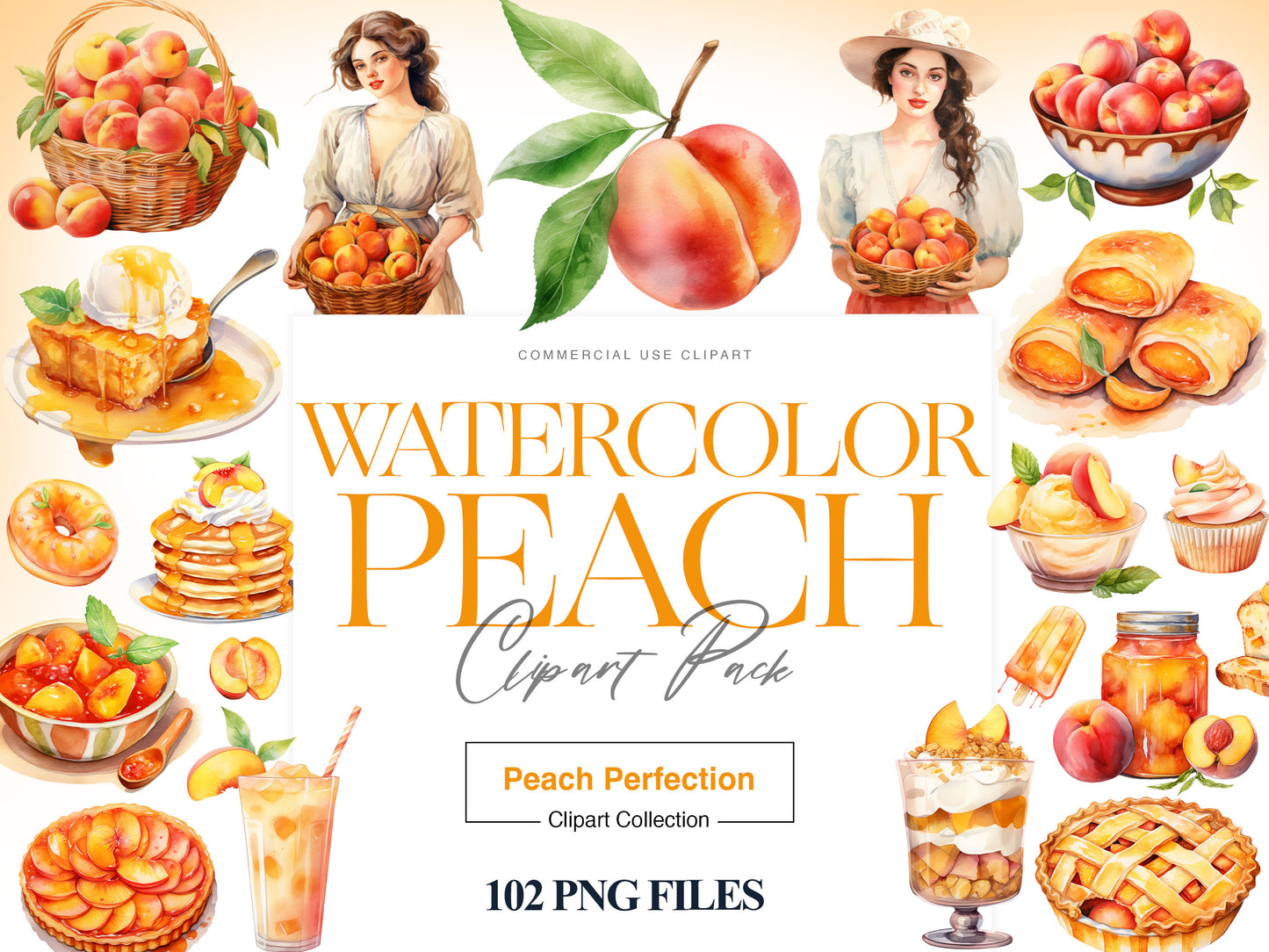 Peach Clipart