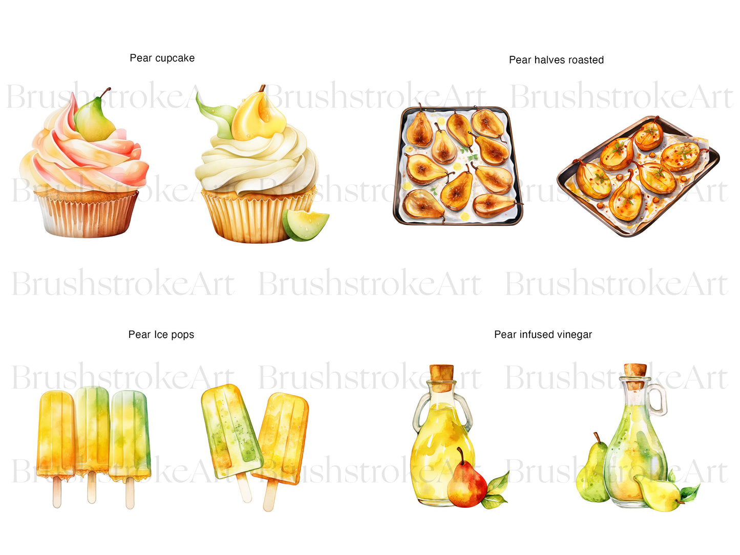 Pear Cupcake