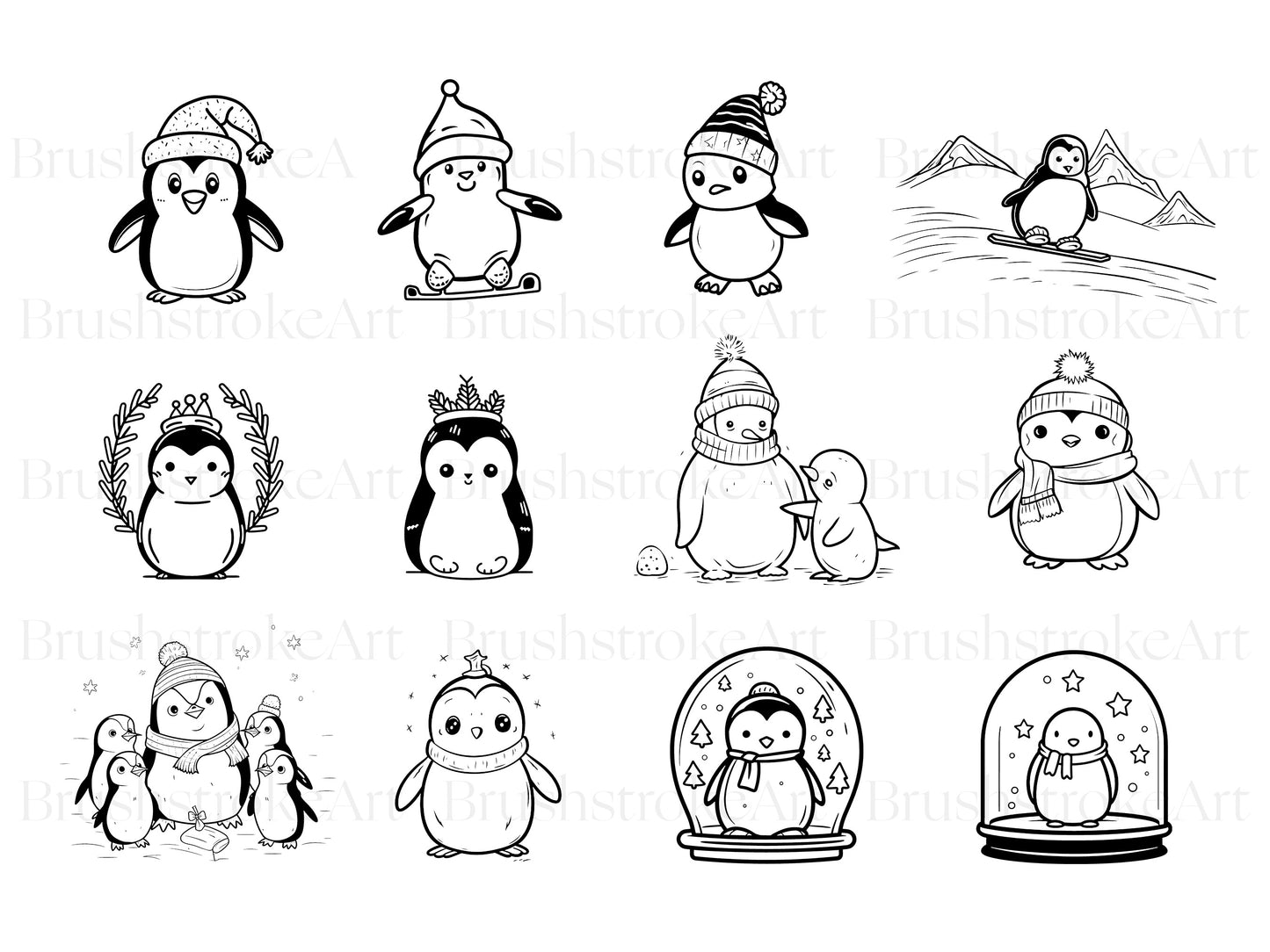 Penguin Silhouette