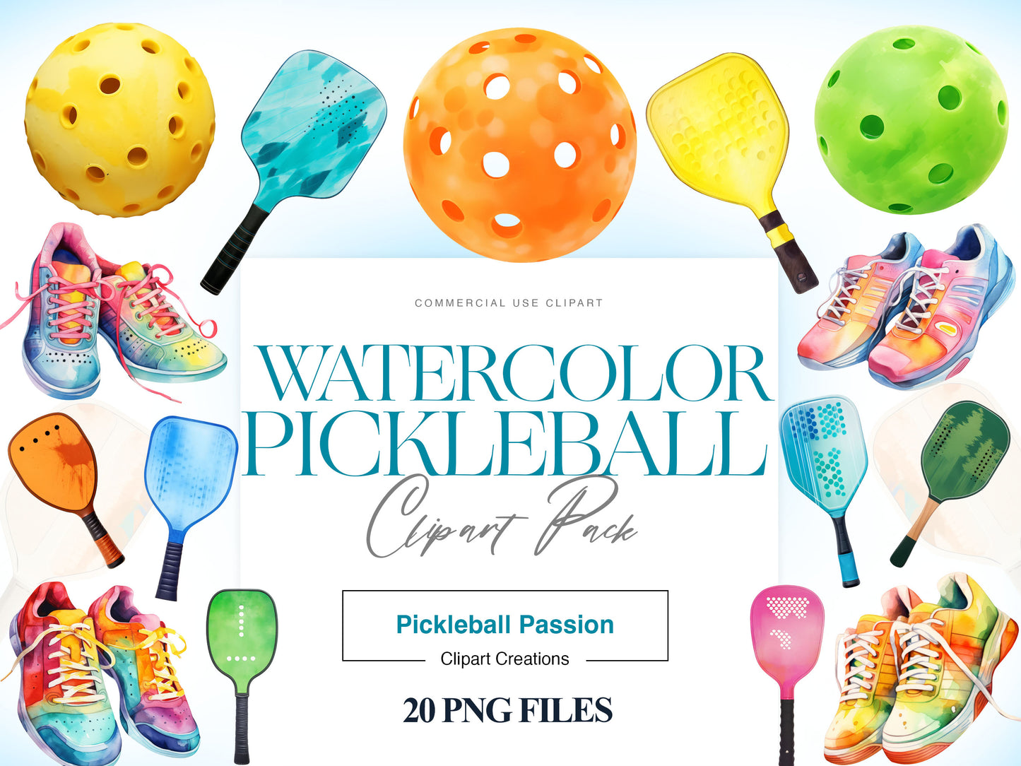 Pickleball Clipart