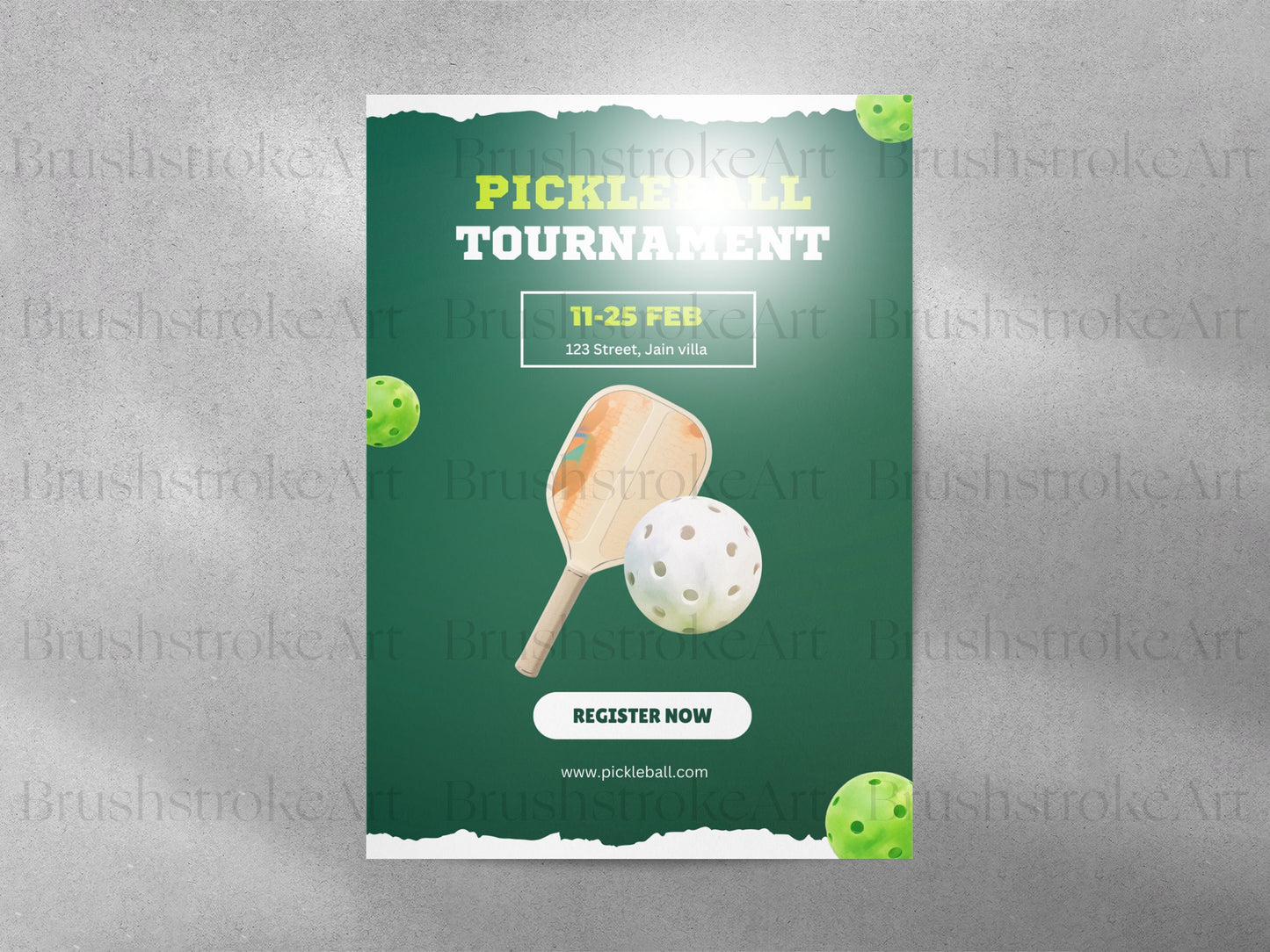 Pickleball Poster