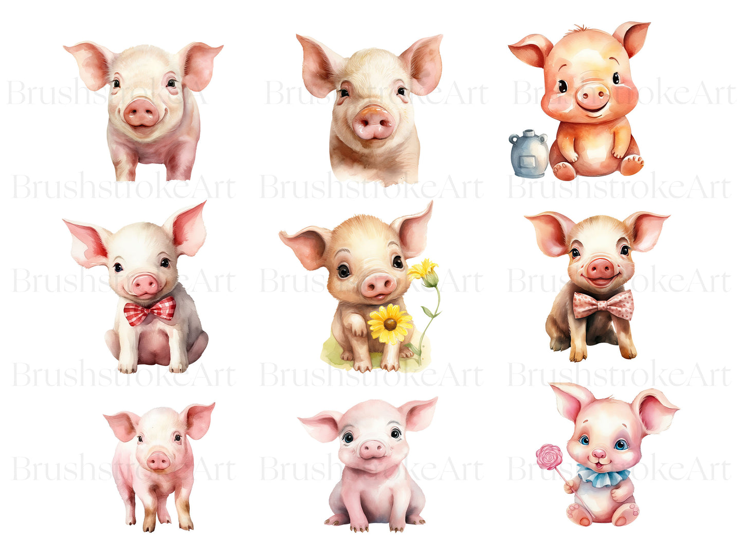 Piglet clipart