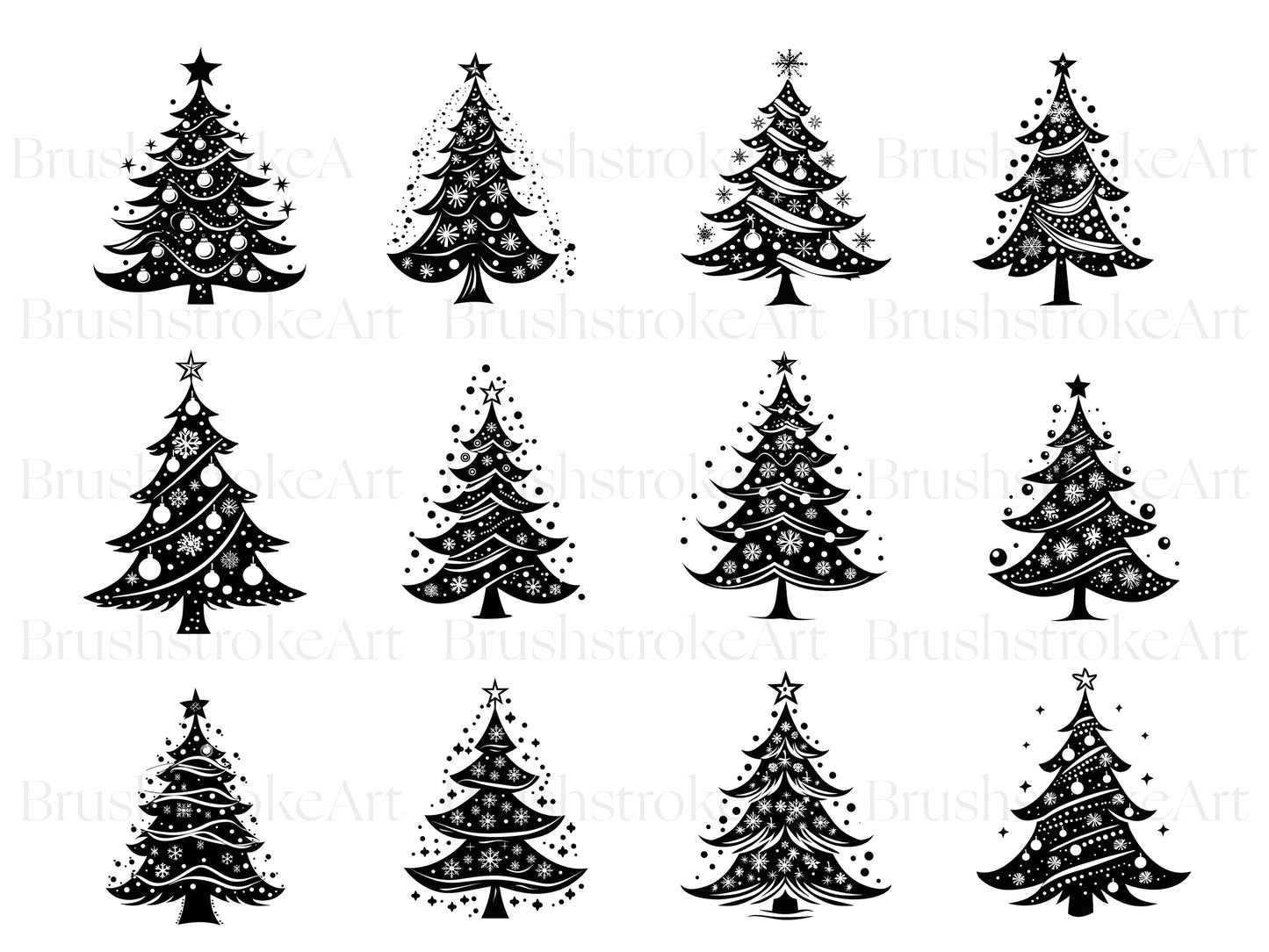 Pine Tree Silhouette