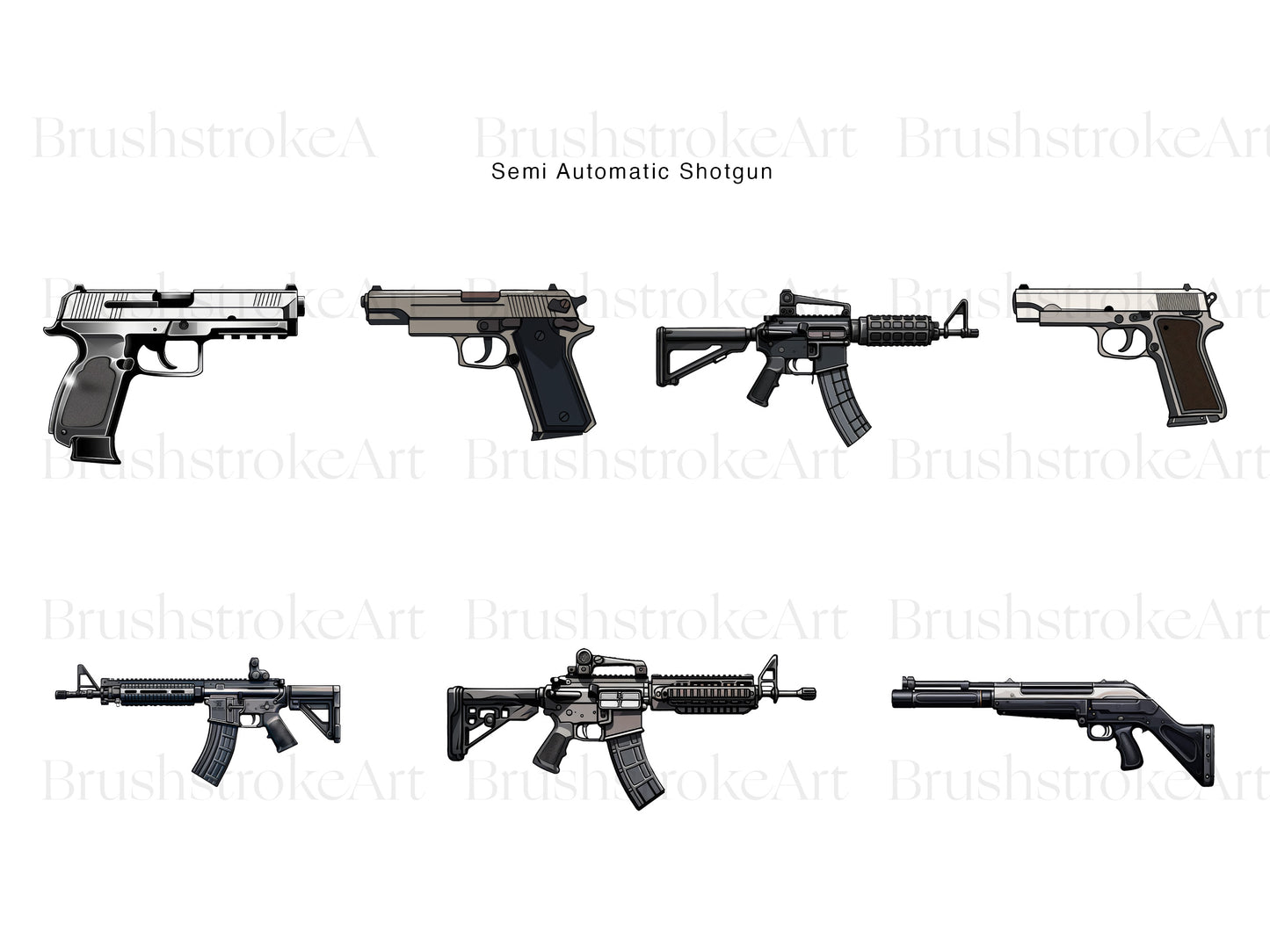 Pistol Clipart