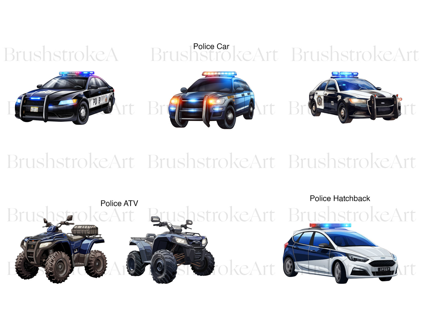 Police Car Clipart