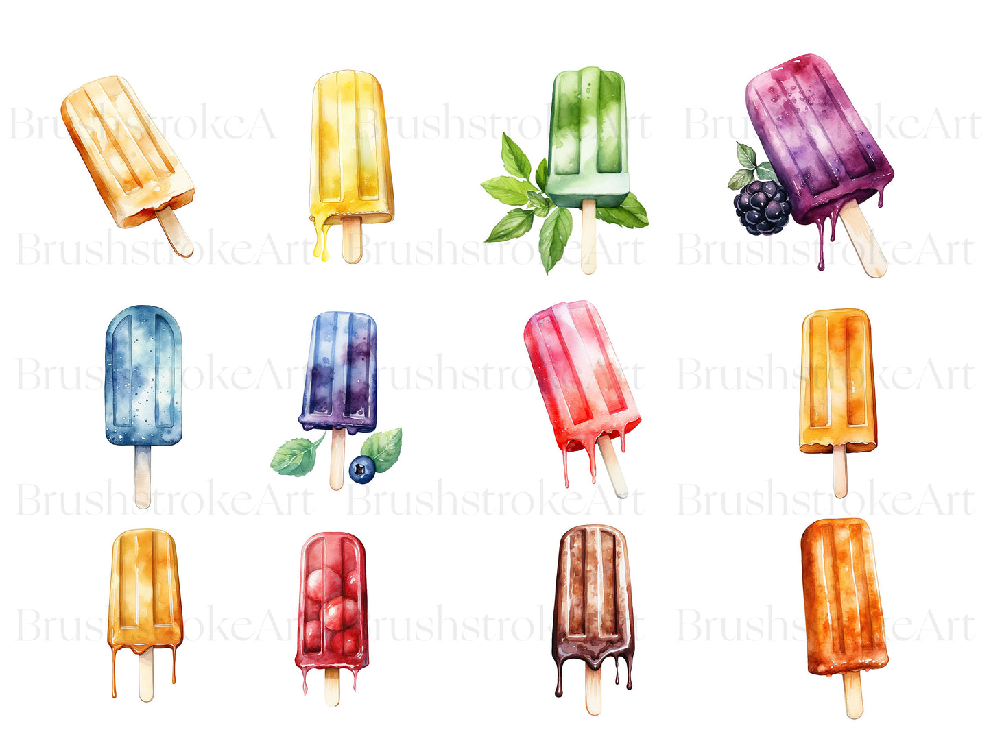 Rainbow Popsicle