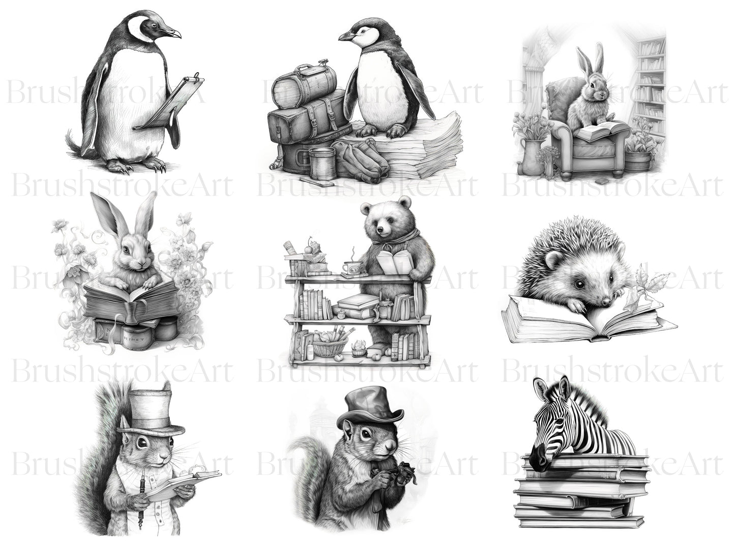 Reading Clipart