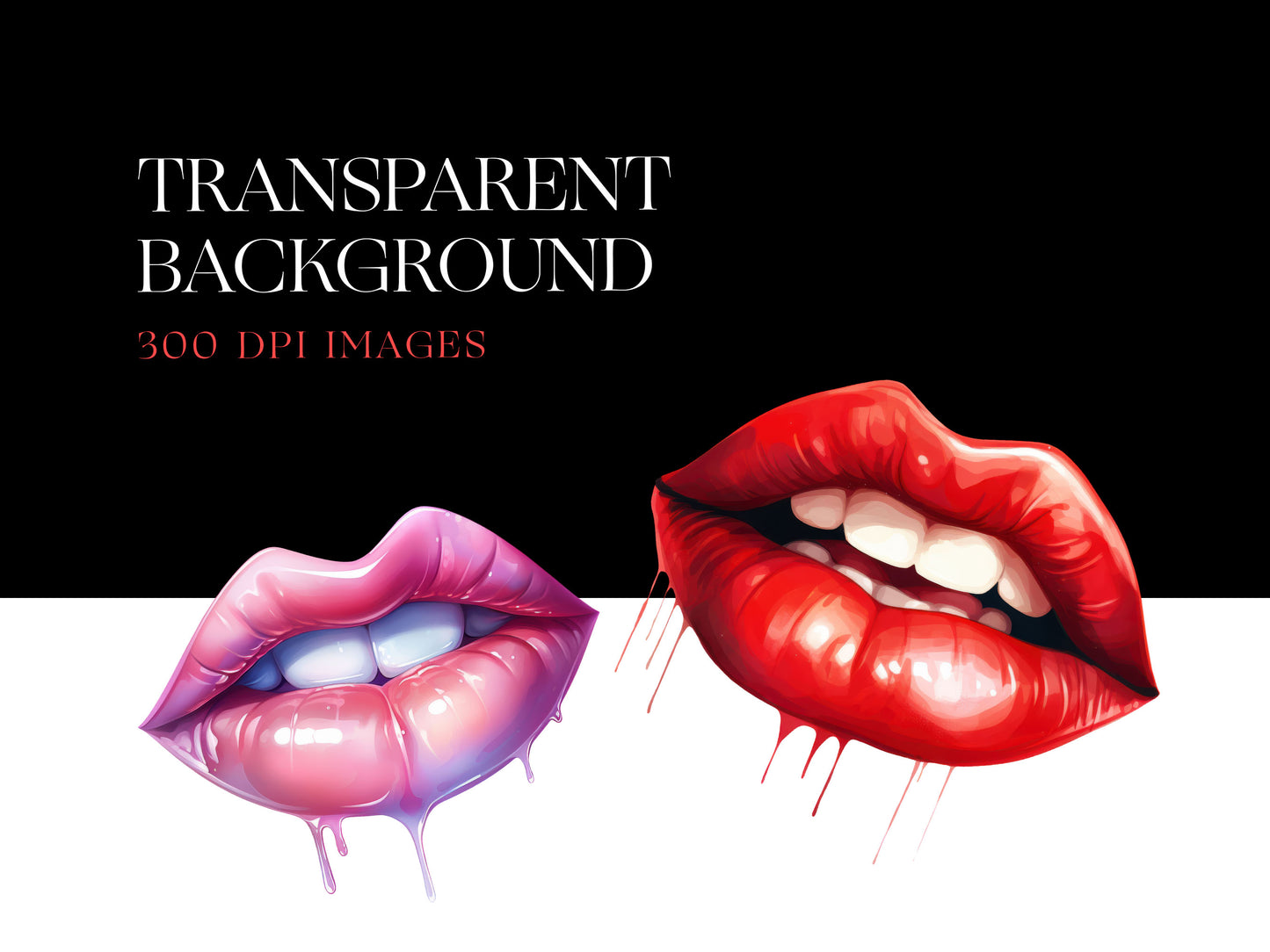 Red Lips PNG
